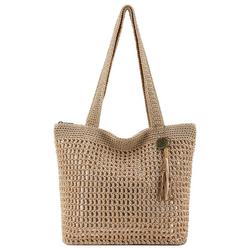 Riveria Solid Tote Handbag