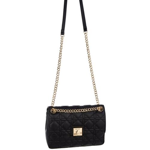 Nine West Daisy Quilted Vegan Leather Crossbody Bag