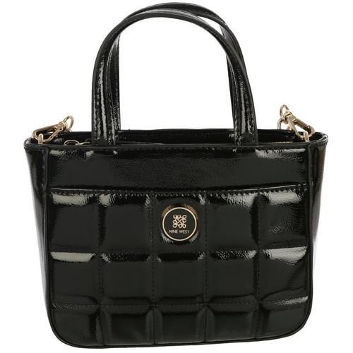 Nine West Holden Quilted Solid Crossbody Mini Tote