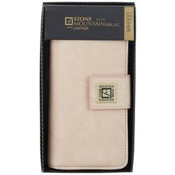 Crunch Bonded Leather Large Tab Wallet