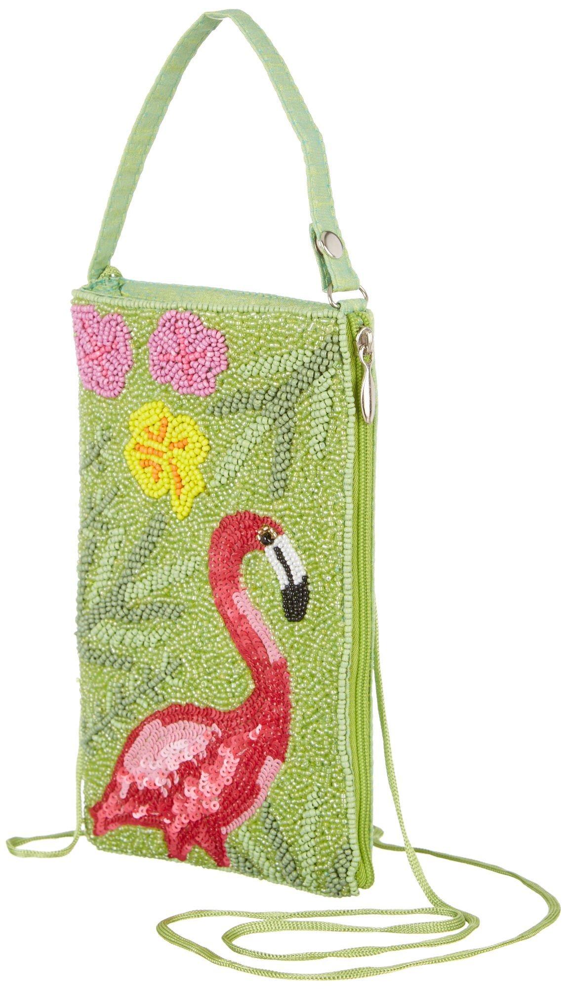flamingo cross body bag