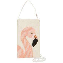 Bamboo Trading Co. Flamingo Crossbody Handbag