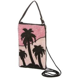 Pink Palms Club Bag Crossbody Handbag