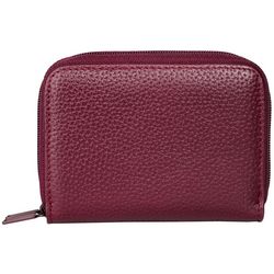 Buxton Pebbled Faux Leather Wallet