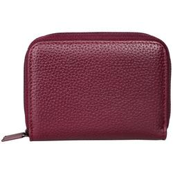 Pebbled Faux Leather Wallet