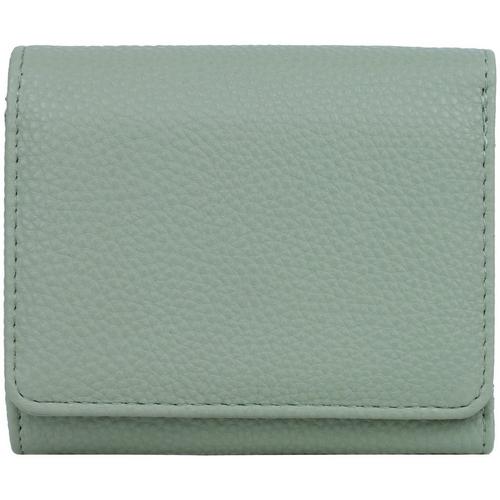 Buxton Solid Vegan Leather Medium Trifold Wallet