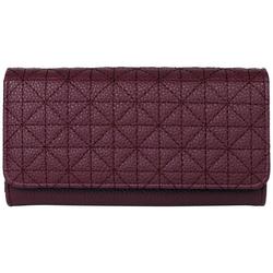 Bianca Solid Quilted RFID Vegan Leather Wallet