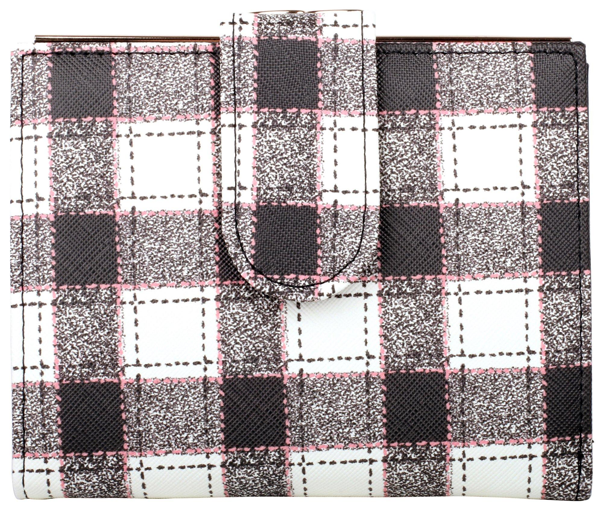 Plaid Lexington RFID Wallet