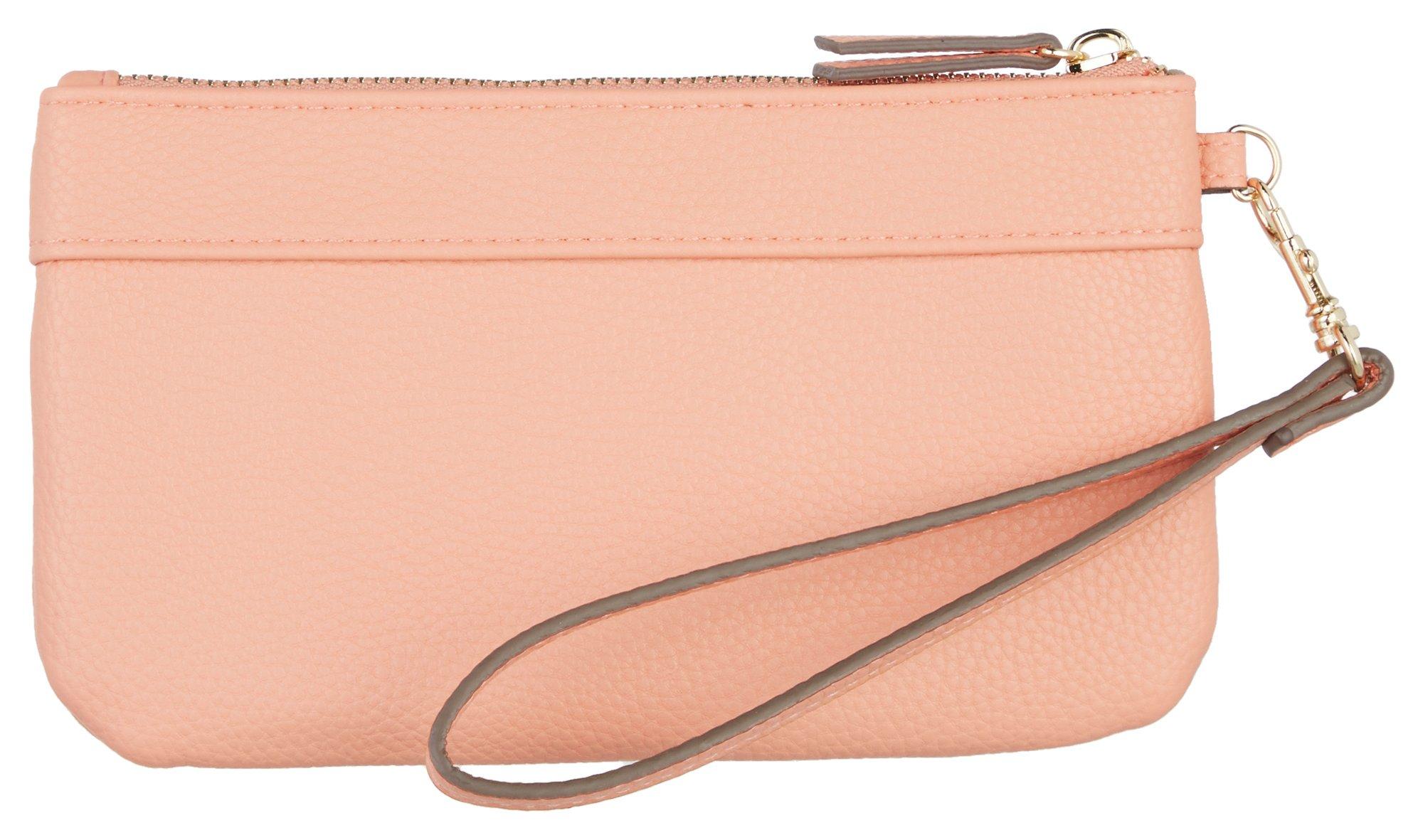 Solid Color Tech Clutch Wristlet