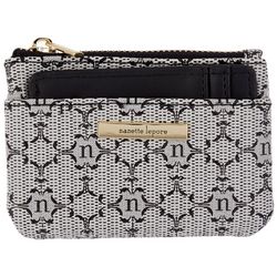 Nanette Lepore Lexy Logo Wallet With Removeable Card Case