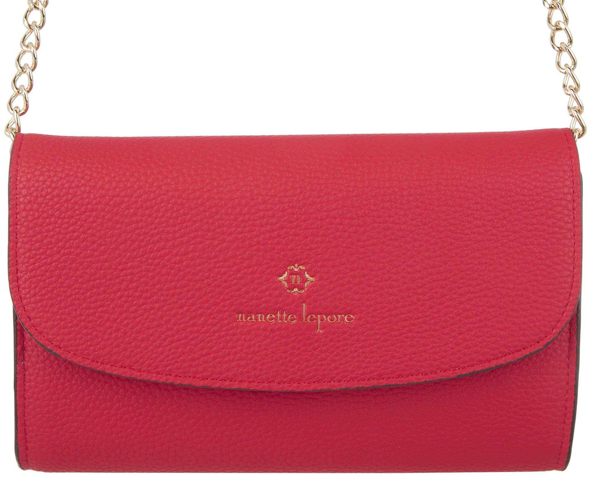 Renee Pebbled Flap Mini Crossbody Bag