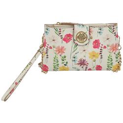 Francine Floral Pebbled Crossbody Mini Bag