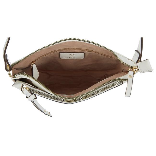 Trendy Nanette Lepore Mirabel Solid Crossbody Faux Leather Handbag