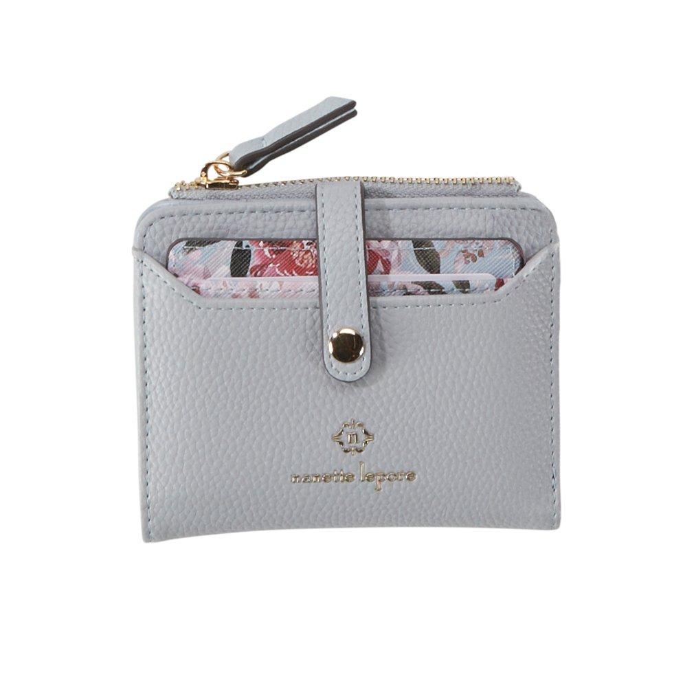 Liza Solid Bifold Wallet & Print Card Case