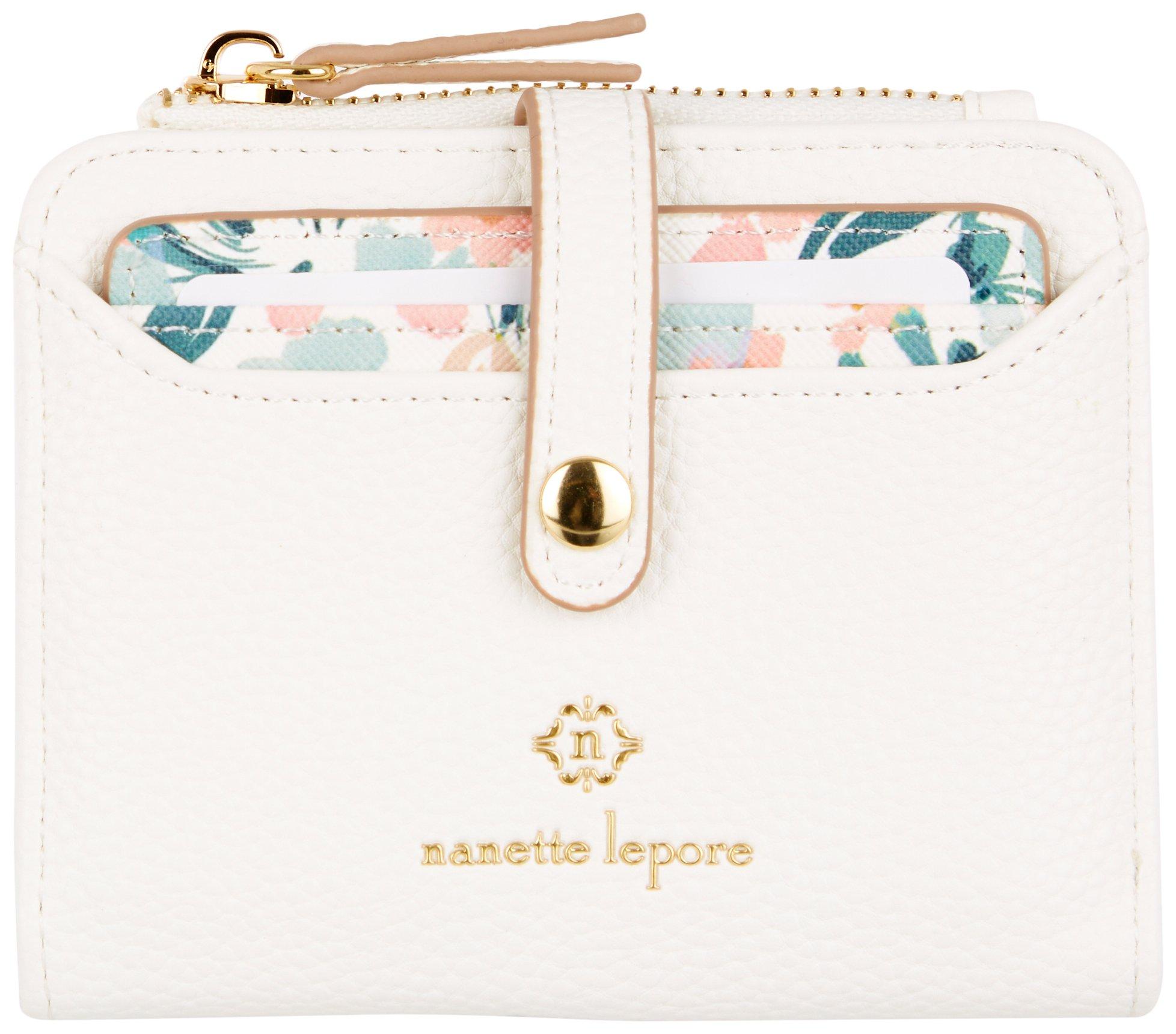 Nanette Lepore Liza Solid Color Bifold Wallet &