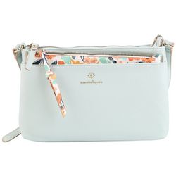 Nanette Lepore Mirabel Solid/Floral Crossbody Bag
