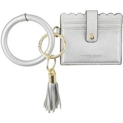 Alli Solid Keychain Card Case With Bracelet