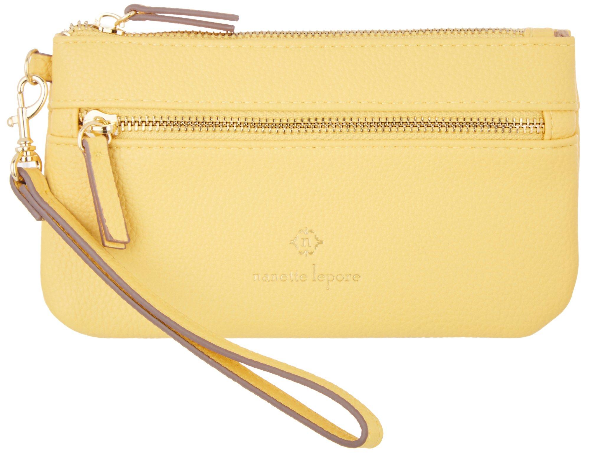 Molie Pebbled Tech Clutch Wristlet