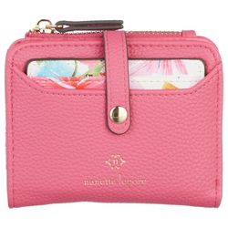 Nanette Lepore Bifold Wallet & Floral Removeable Card Case