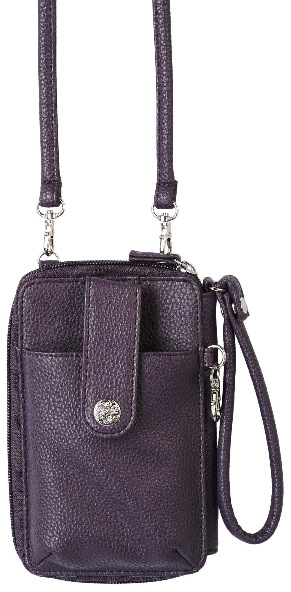 MultiSac Everest Solid Contrast Trim Mini Crossbody Handbag