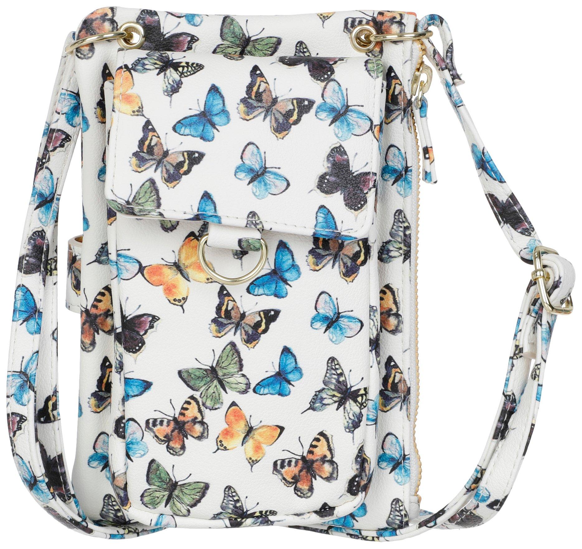 MultiSac Butterfly Hillwood Print Major Backpack One Size Beige multi/tan