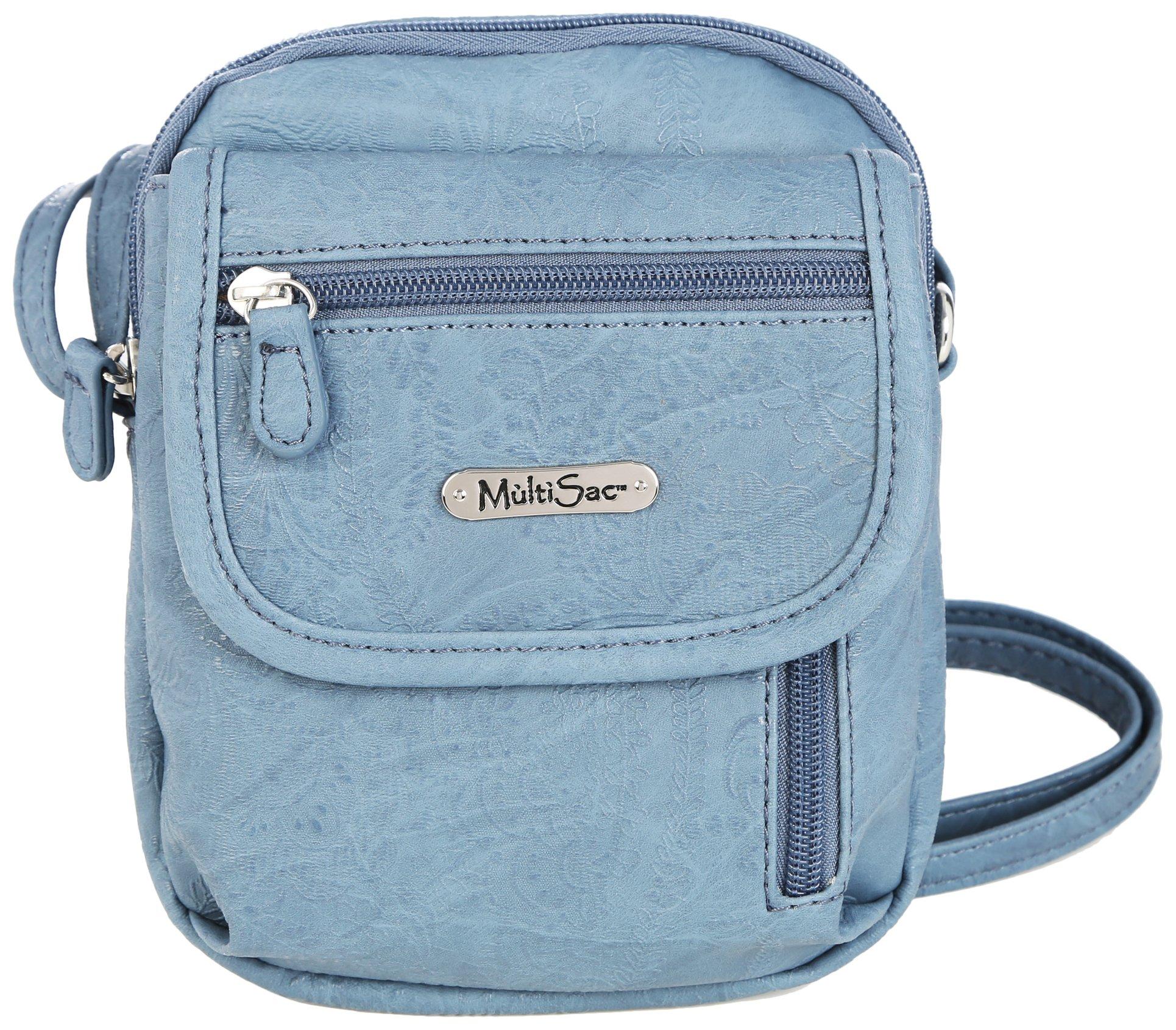 MultiSac Everest Embossed Mini Crossbody Handbag