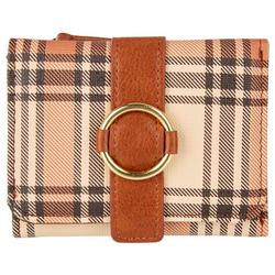 Anna Indexer Heritage Plaid Trifold Wallet