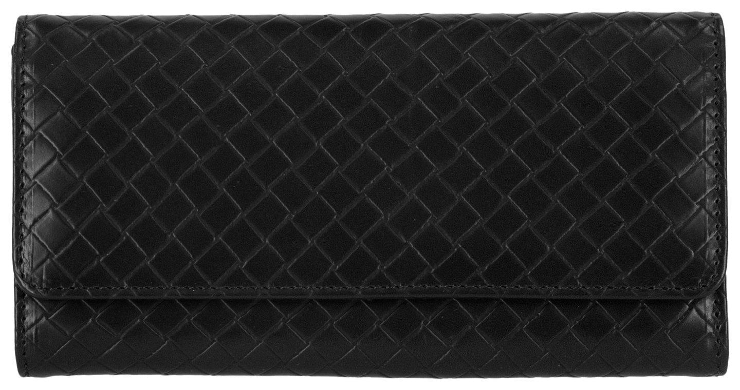Mundi Woven Texture Filemaster Vegan Leather Wallet