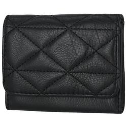 Anna Eco Lux Quilted Solid Vegan Leather Wallet