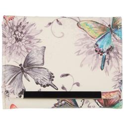 Anna Butterfly Print RFID Wallet