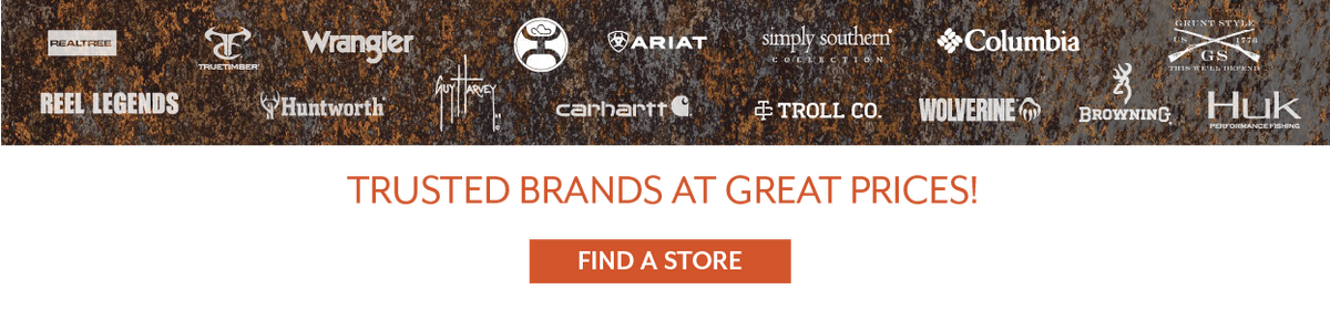 Trusted Brands at a great price