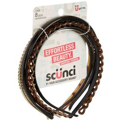 Scunci 8-Pk. Assorted Headbands