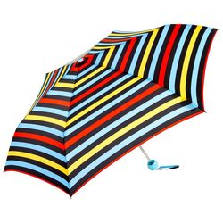 ShedRain Striped Mini Manual Umbrella