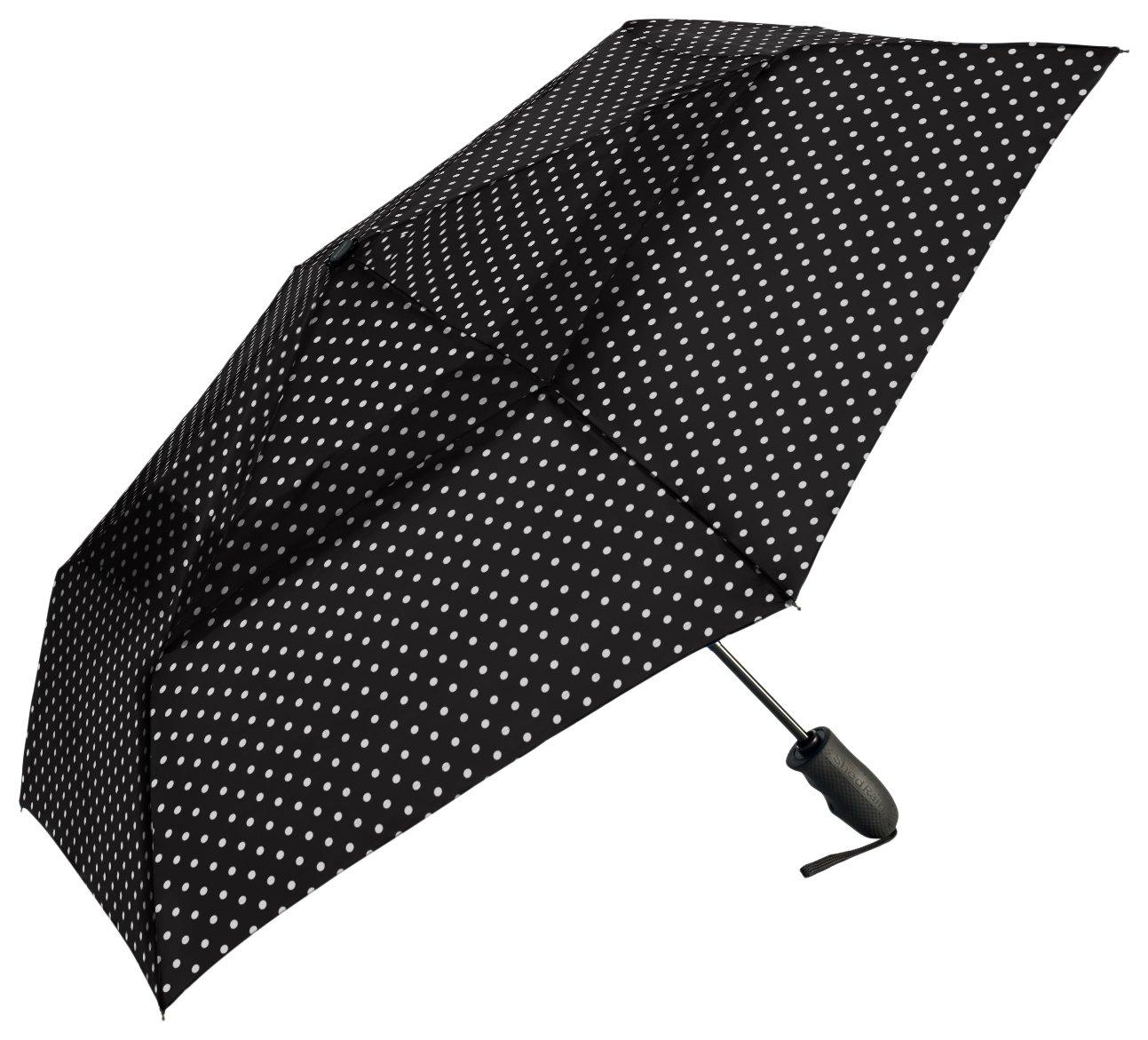 Shedrain Vented Automatic Dotted Umbrella