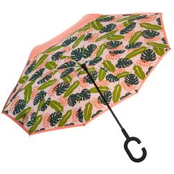 ShedRain UnbelievaBrella Foliage Print Umbrella