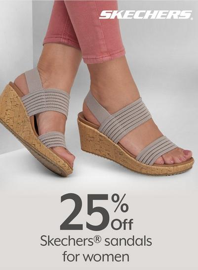 25% Off Skechers® sandals for women