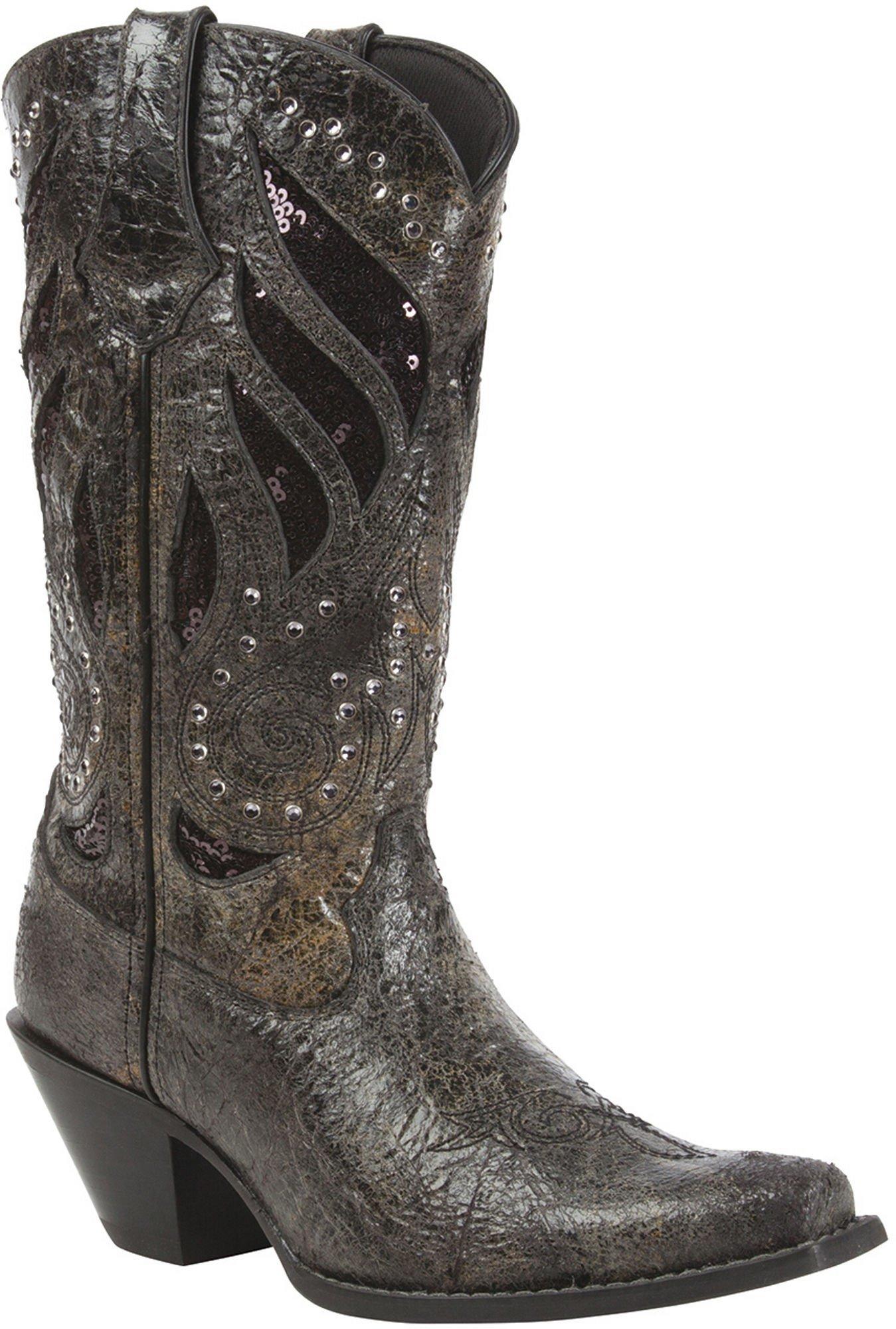 blinged out cowboy boots