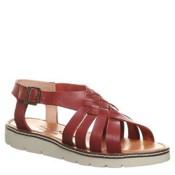 BEARPAW Womens Leah Leather Sandals