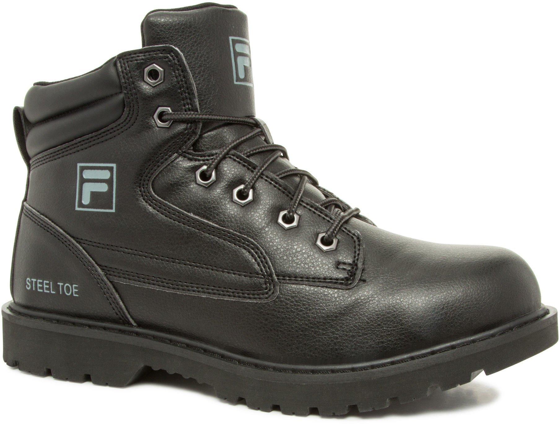 fila steel toe work boots