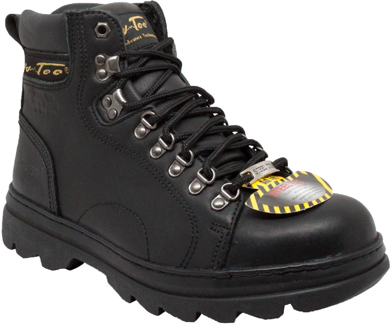 AdTec Mens 6'' Steel Toe Hiking Boots