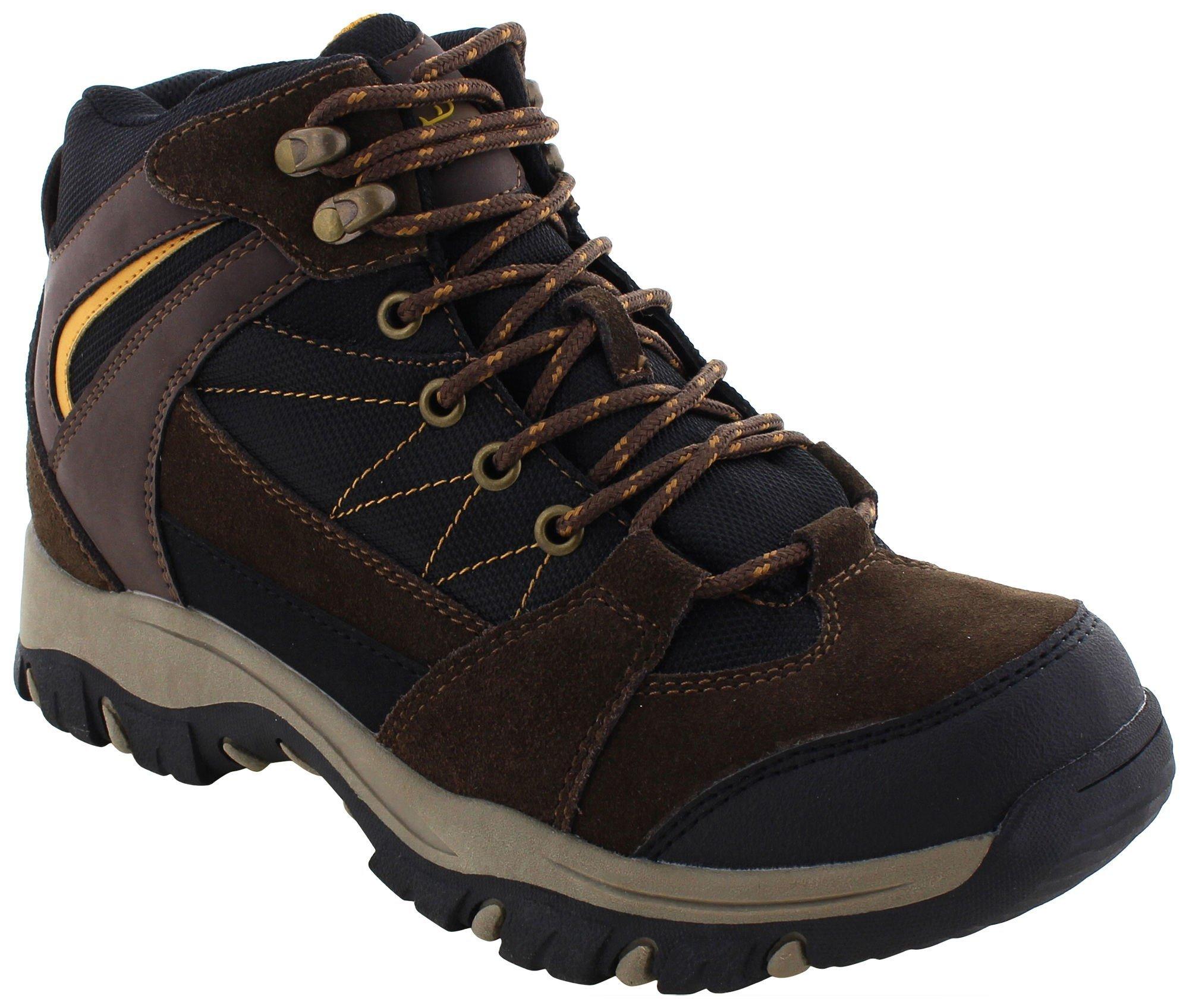 AdTec Mens 6'' Brown Steel Toe Hiking 