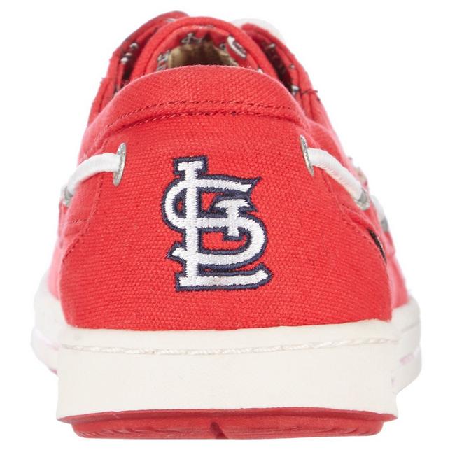 Men's Canvas Boat Shoes - Adventure MLB St Louis Cardinals – Eastland