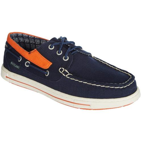 Detroit Tigers Mens Boat Shoes by Eastland