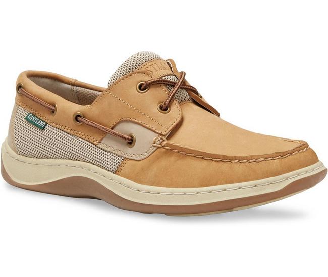 Eastland Men's Solstice Boat Shoes - Tan Leather