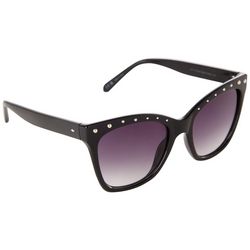Fossil Womens Square Cateye Tinted Sunglasses
