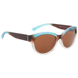 Panama Jack Womens Ombre Cateye Plastic Frame Sunglasses