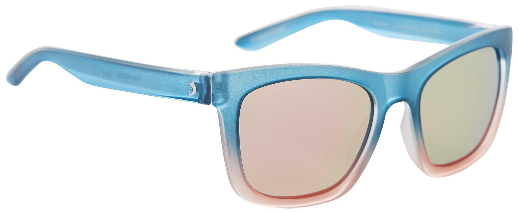 Reel Legends Womens Retro Translucent Matte Sunglasses