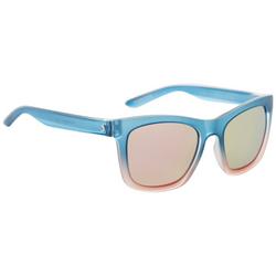 Womens Wayfarer Translucent Matte Sunglasses