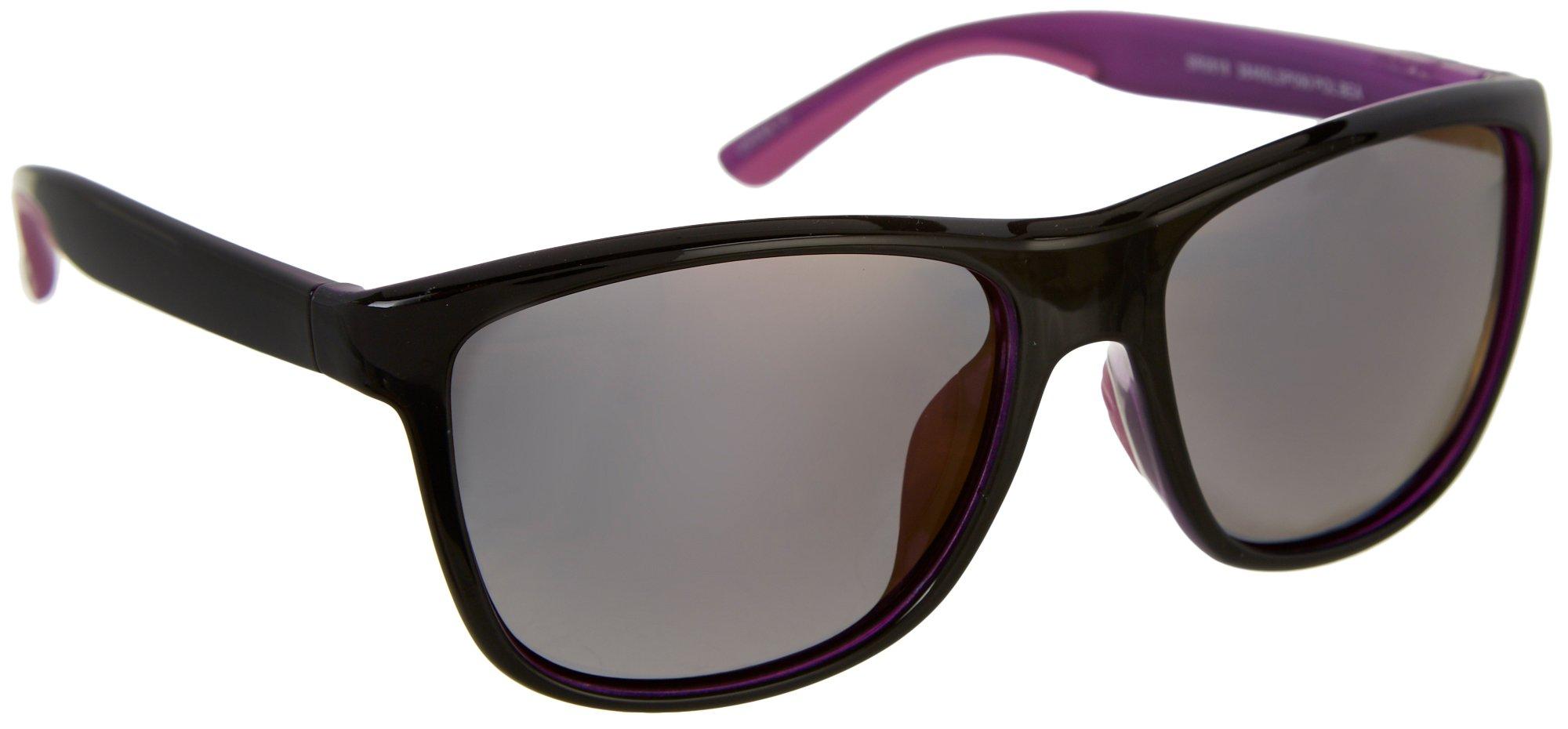 Reel Legends Womens Solid Polarized Sunglasses