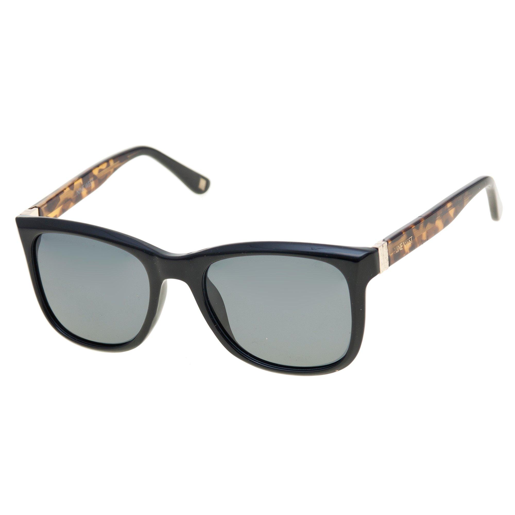 Nine West Womens Wayfayer Two-Tone Sunglasses